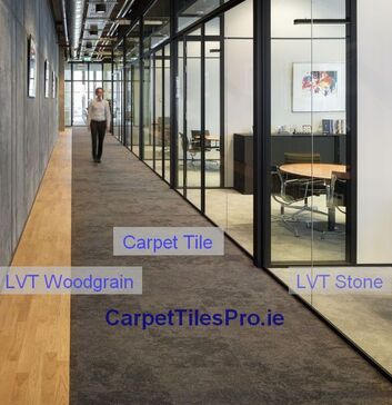 Carpet Tiles and LVT Flooring